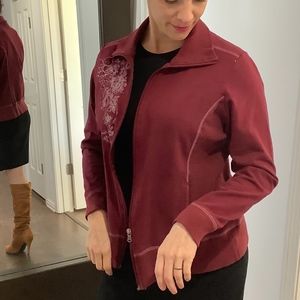 Active Burgundy Jacket